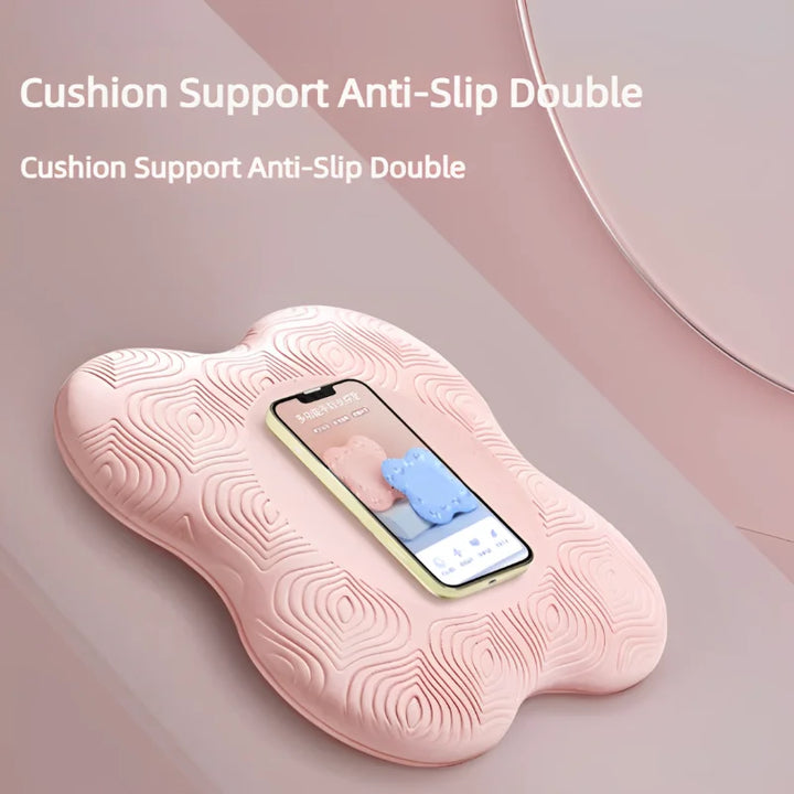 TPE Thickened Anti-Slip Yoga Kneeling Pad Pink-2
