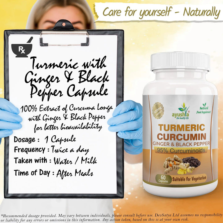 Turmeric with Ginger and Black pepper Capsule-4