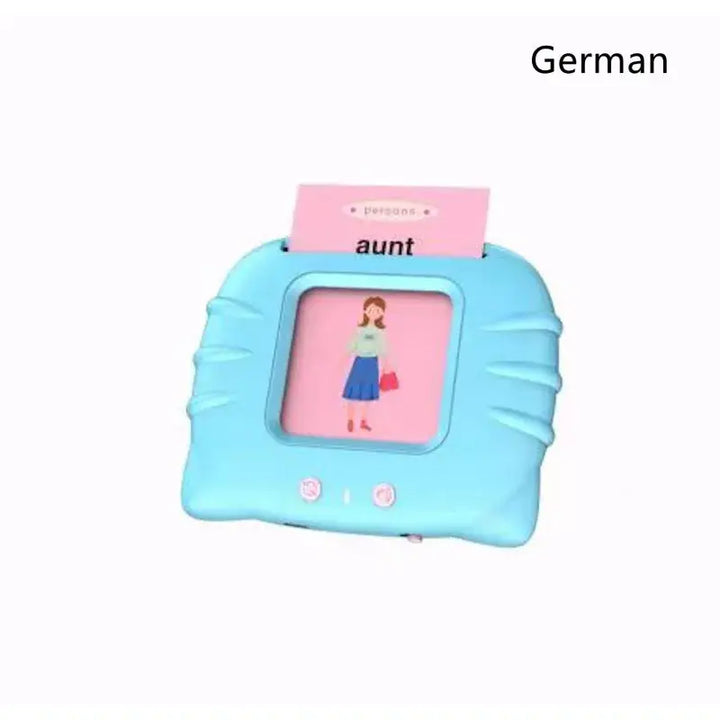 Children's Bilingual Educational Card Learning Machine My Store