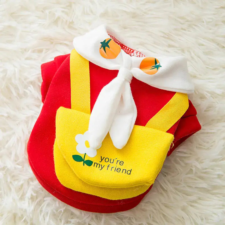 Cute Cartoon Pet Clothes for Autumn and Winter My Store