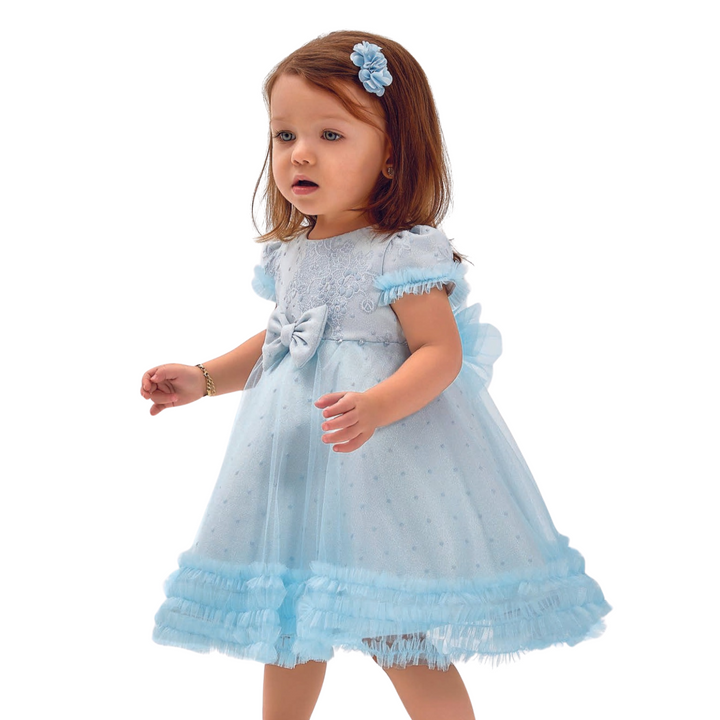 Baby Blue Girls Formal Dress JuniorKids