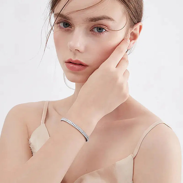 Sterling Silver Bracelet for Women's Fashion Temperament My Store