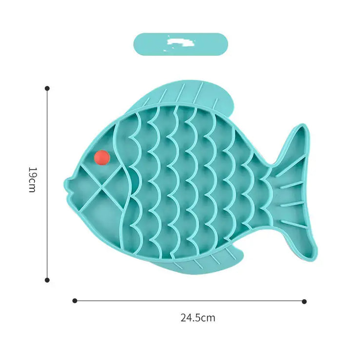 Silicone Slow Food Plate for Dogs and Pets My Store