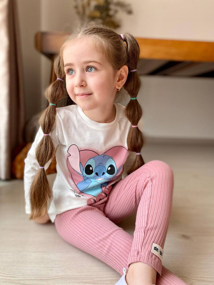Crazy Fun Girls' Leggings Set-2