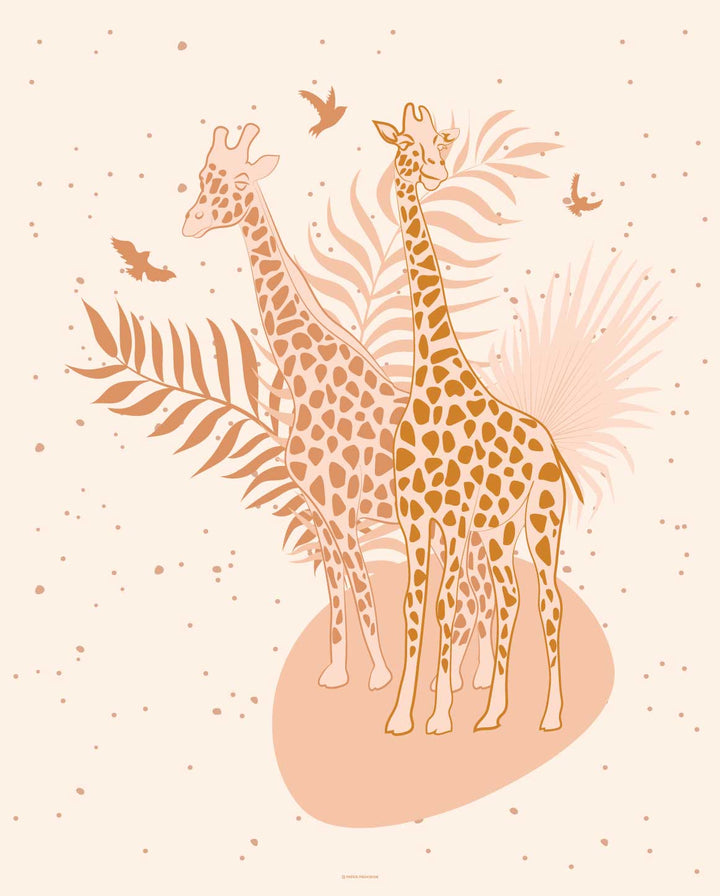 Wild World Twin Giraffes-4
