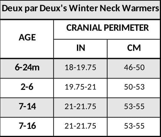 Polar Fleece Balaclava Black Deux par Deux