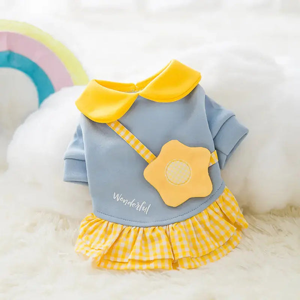 Cute Cartoon Pet Clothes for Autumn and Winter My Store