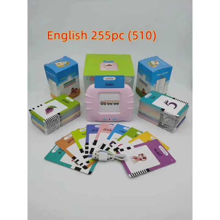 Children's Bilingual Educational Card Learning Machine My Store