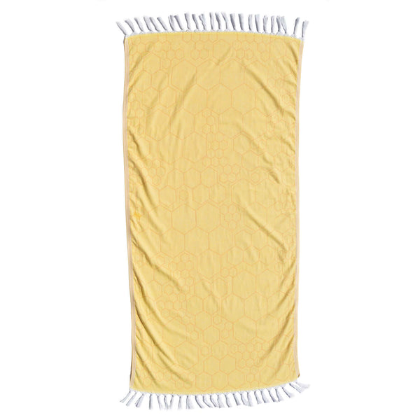 Turkish Towel | Body Towel | Yellow + Orange-0
