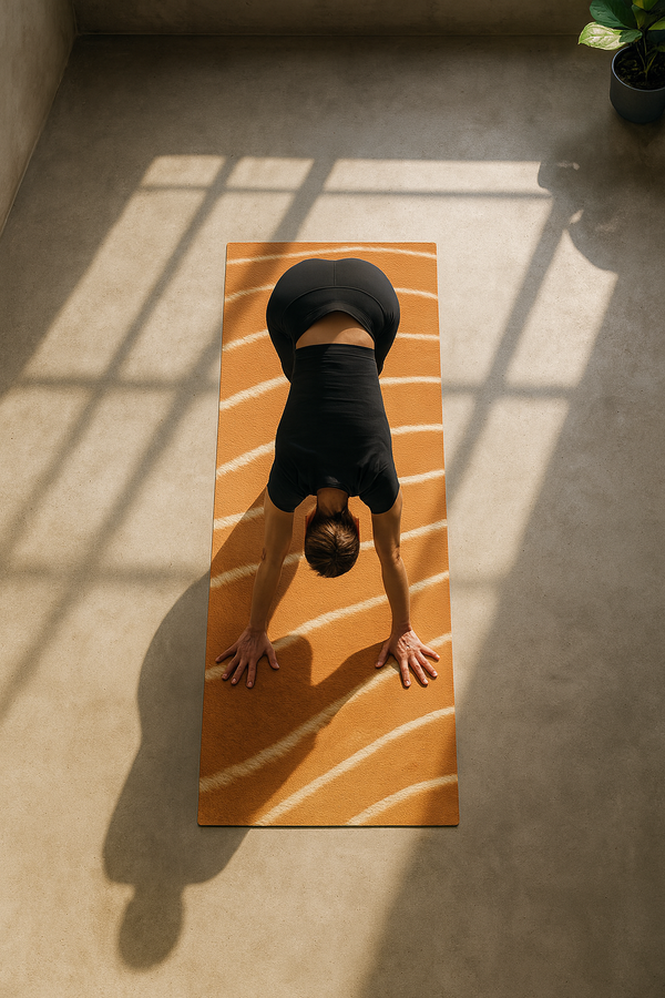 Bongo Jungle-Inspired Eco Yoga Mat – Wild Rhythm, Soft Cushion | Yune-0