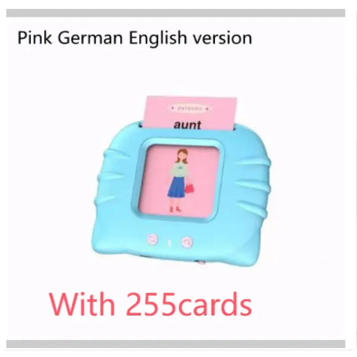 Children's Bilingual Educational Card Learning Machine My Store