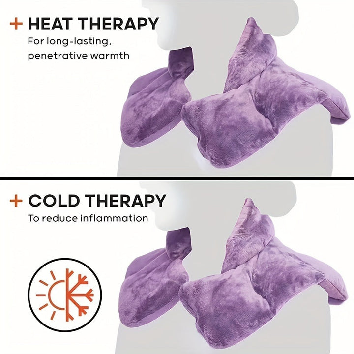 Neck & Shoulder Microwavable Heating Pad Wrap-1