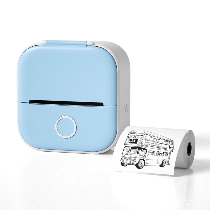 Portable Mini Thermal Label Printer Home Photo Printer Student Wrong Question Printer Bluetooth-compatible Mini Label Printer Price Tag My Store