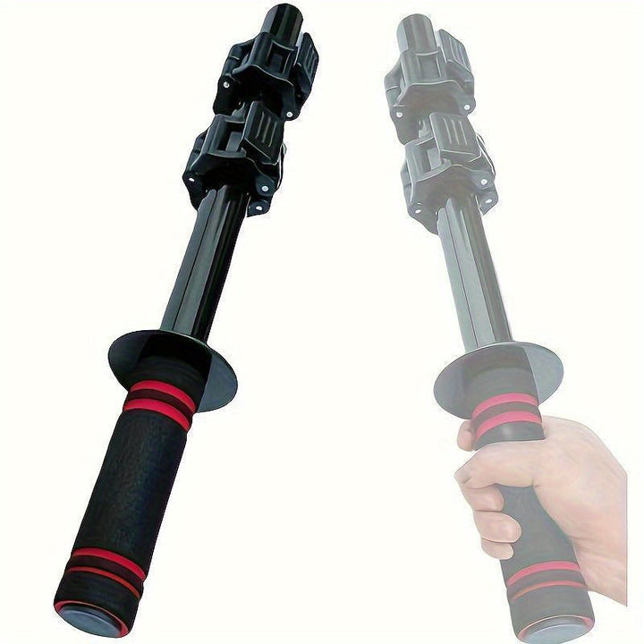Adjustable Dumbbell Handles for Arm & Forearm Strength Training(Black)-4