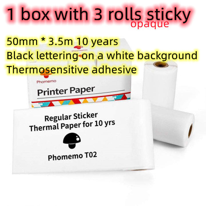 Portable Mini Thermal Label Printer Home Photo Printer Student Wrong Question Printer Bluetooth-compatible Mini Label Printer Price Tag My Store