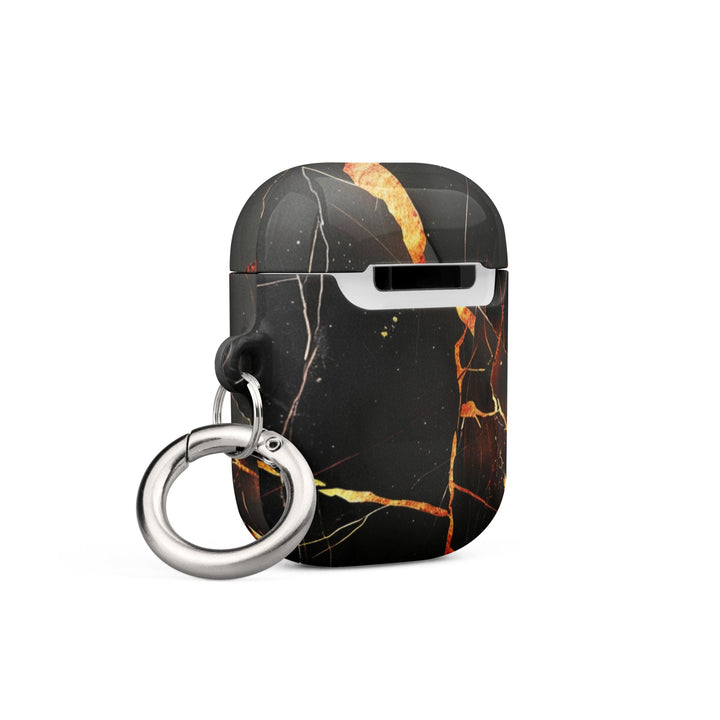 Black Marble Case for AirPods-3