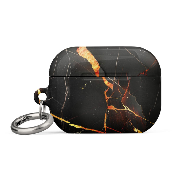Black Marble Case for AirPods-6