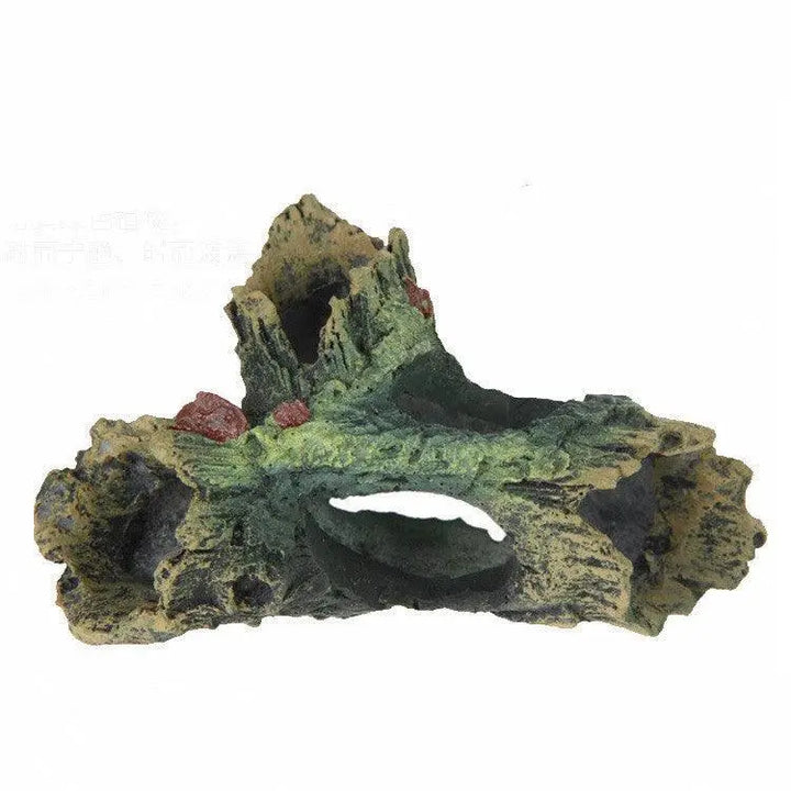Aquarium Enchanted Forest Décor Dog Hugs Cat