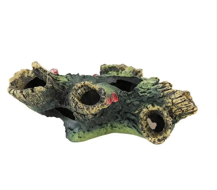 Aquarium Enchanted Forest Décor Dog Hugs Cat