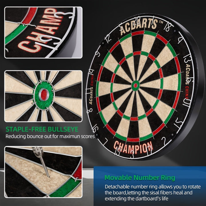 Dartboard Set Soft Head Sisal Bristle-1