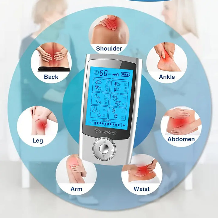 Silvery Muscle Stimulator with 16 Modes-2