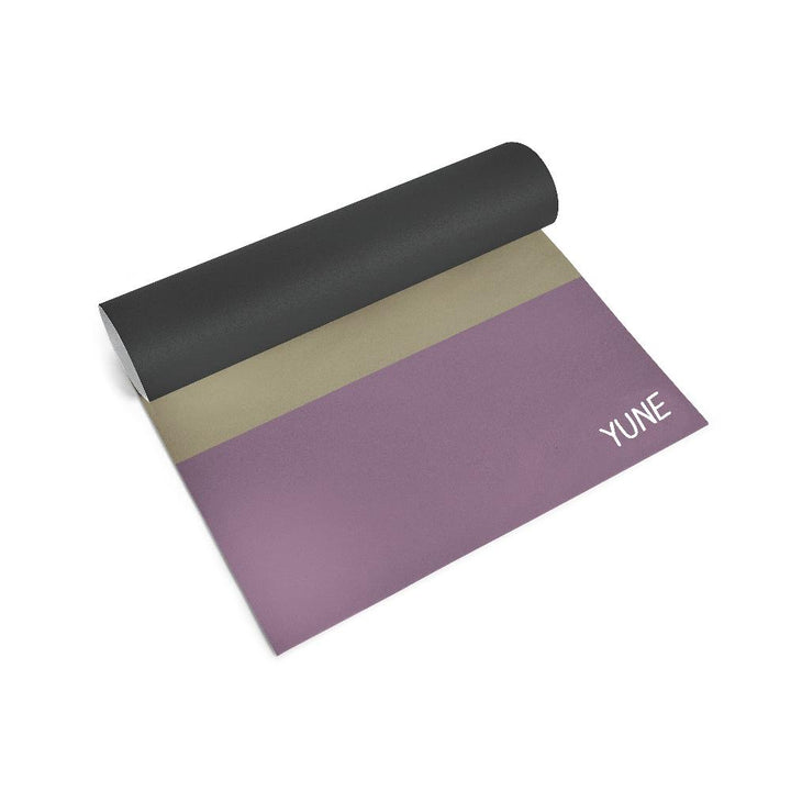 Yoga Mat | 6mm Thick | Striped | Non-Slip | Eco Friendly | Yune Yoga | Biarritz-1
