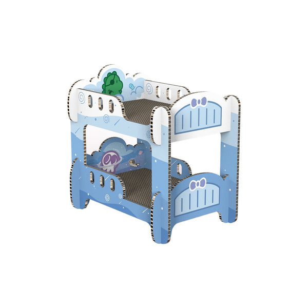 Boys' Dormitory Blue Cat Scratching Board-0