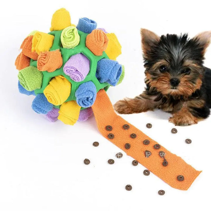 Bubble Ball Sniff Toy - Engaging, Durable, And Interactive Pet Plaything Dog Hugs Cat