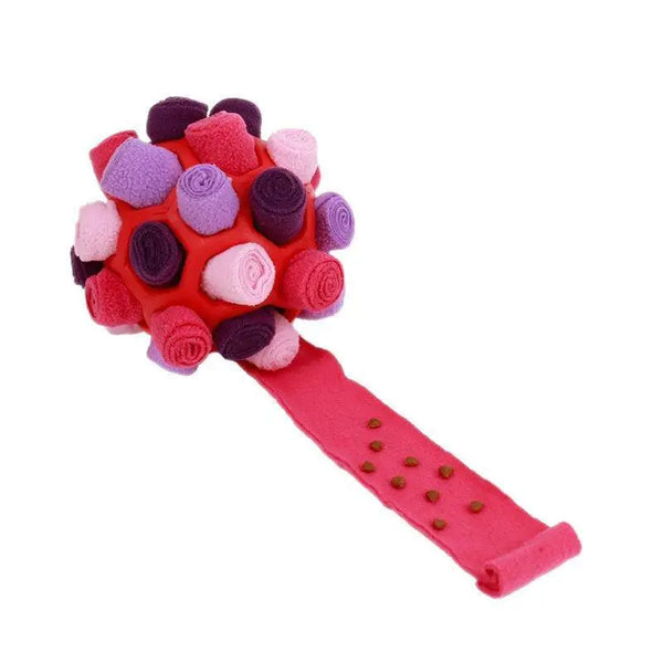 Bubble Ball Sniff Toy - Engaging, Durable, And Interactive Pet Plaything Dog Hugs Cat