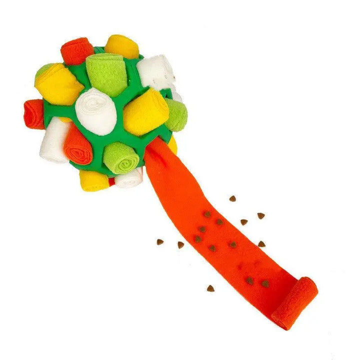 Bubble Ball Sniff Toy - Engaging, Durable, And Interactive Pet Plaything Dog Hugs Cat