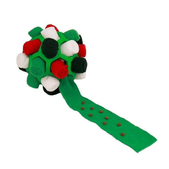 Bubble Ball Sniff Toy - Engaging, Durable, And Interactive Pet Plaything Dog Hugs Cat