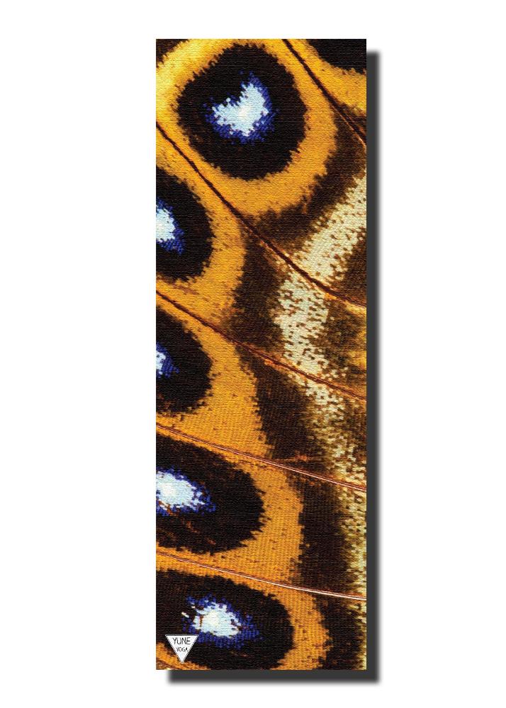 Butterfly Eco Yoga Mat – Artist Design, 6mm Cushion + Grip | Yune Yoga-1