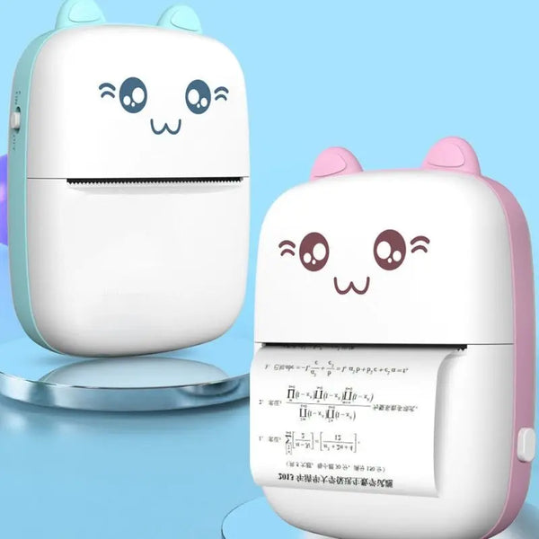 Mini Printer Portable Mini Bluetooth WiFi New Wrong Printer Mobile Phone Photo Title Note Hot Print Pocket Student Error Label Printer My Store