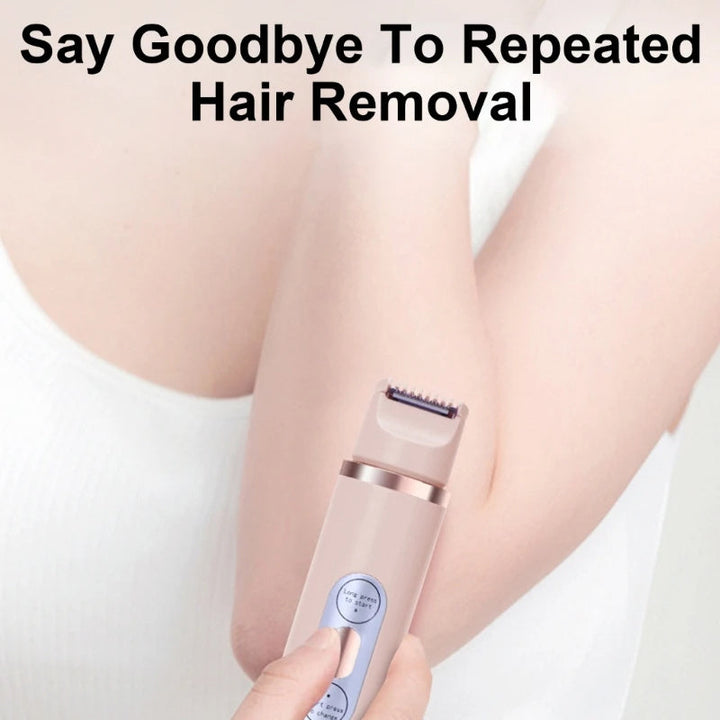 Dual-Head Electric Shaver Painless Women's Epilator Bikini Hair Removal Device Automatic Hair Trimmer Underarm Facial Lips Leg My Store
