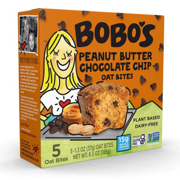 BOBOS OAT BITE PBTR CCHP ( 6 X 5 CT   ) HypDew