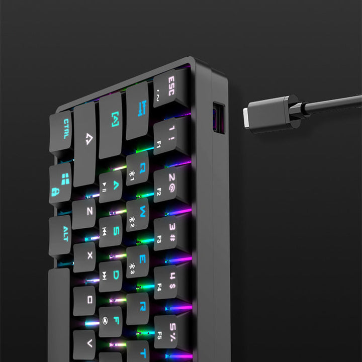 Wireless Bluetooth Keyboard Colorful PBT Keycaps Mechanical Keyboard My Store
