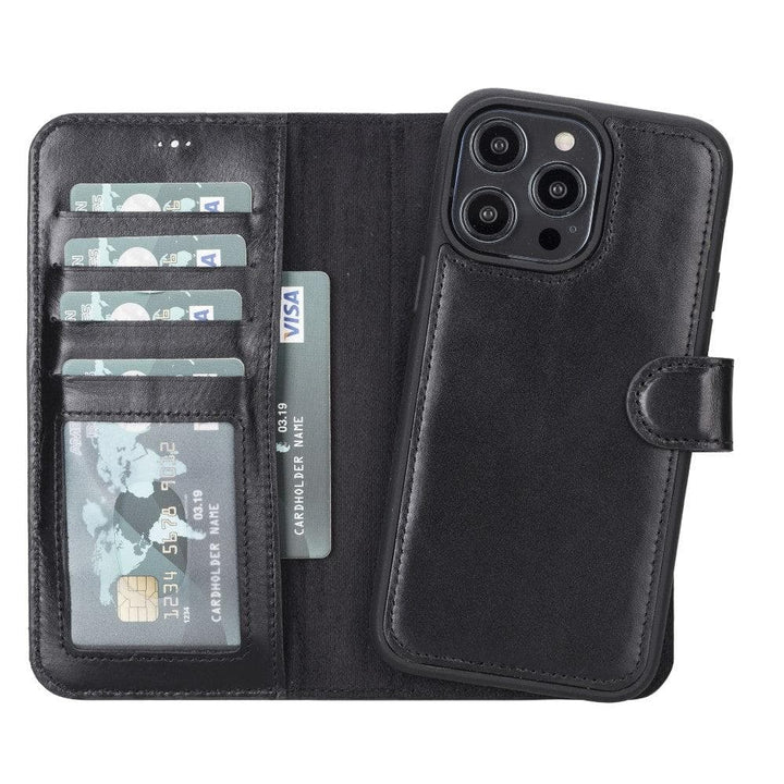 Casper iPhone 12 Series Detachable Leather Wallet Case-5