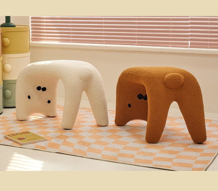 Adorable Cat Face Stool-3