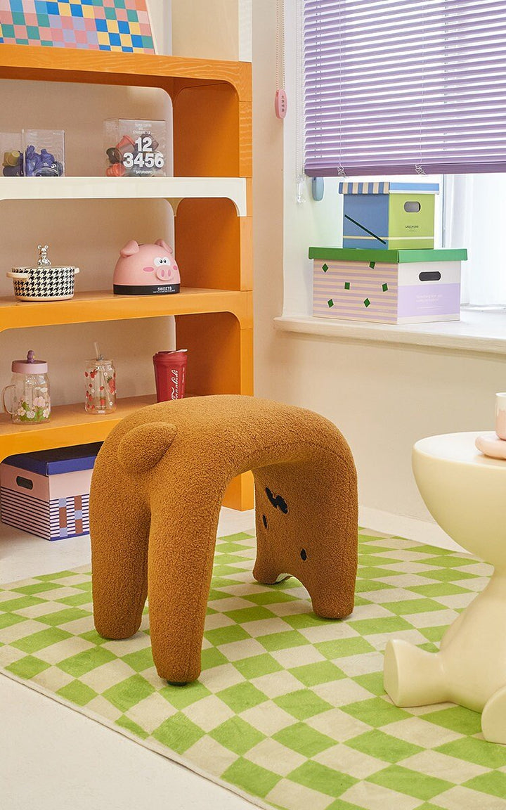 Adorable Cat Face Stool-2