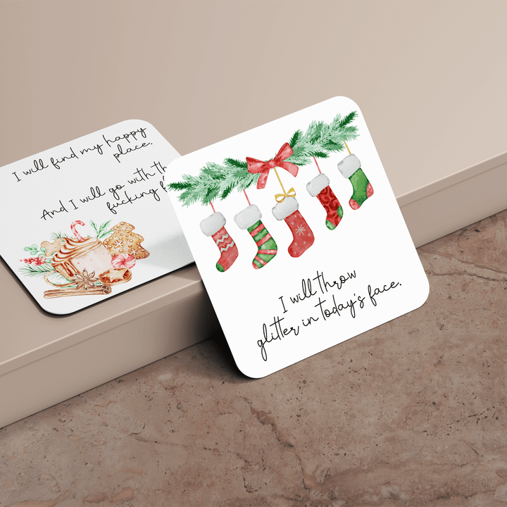 Christmas Mini Sweary Affirmation Cards-2