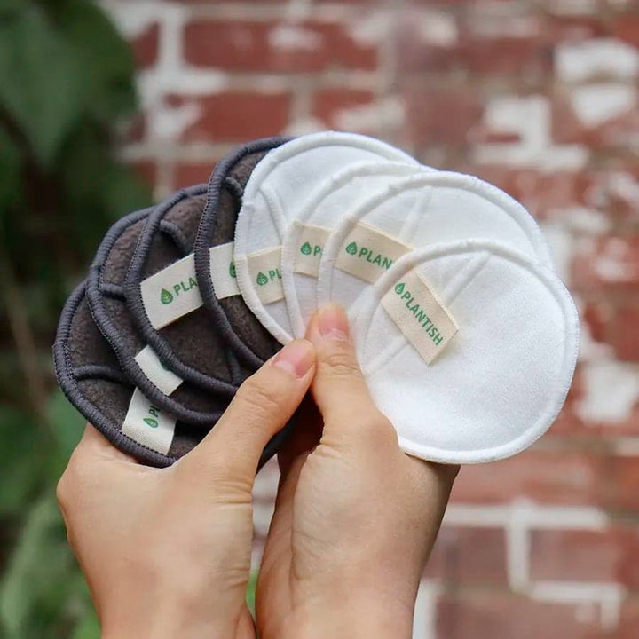 Cotton + Bamboo Facial Rounds Set Plantish