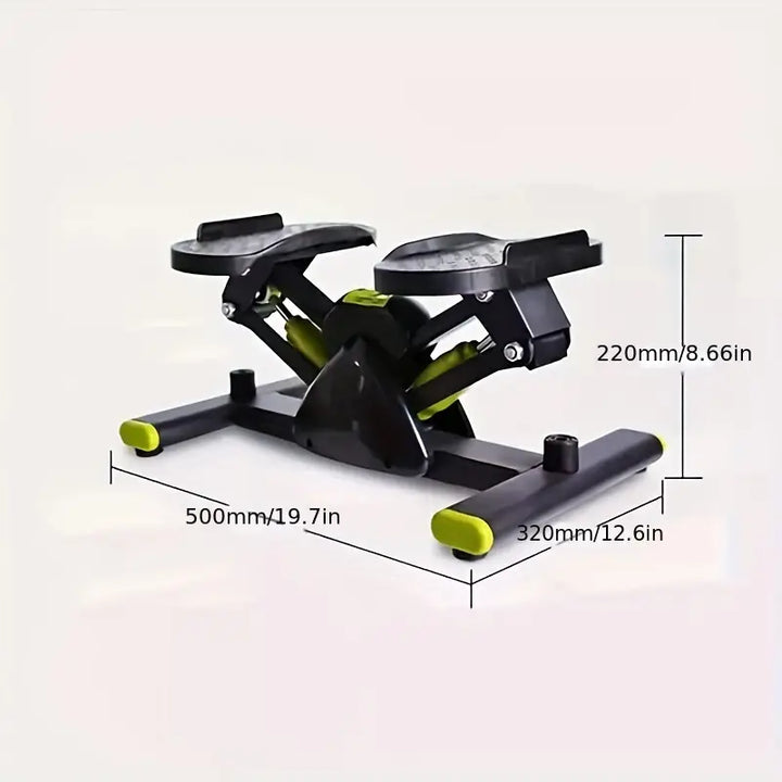1pc Indoor Mechanical Leg Training Stepper - Green-4