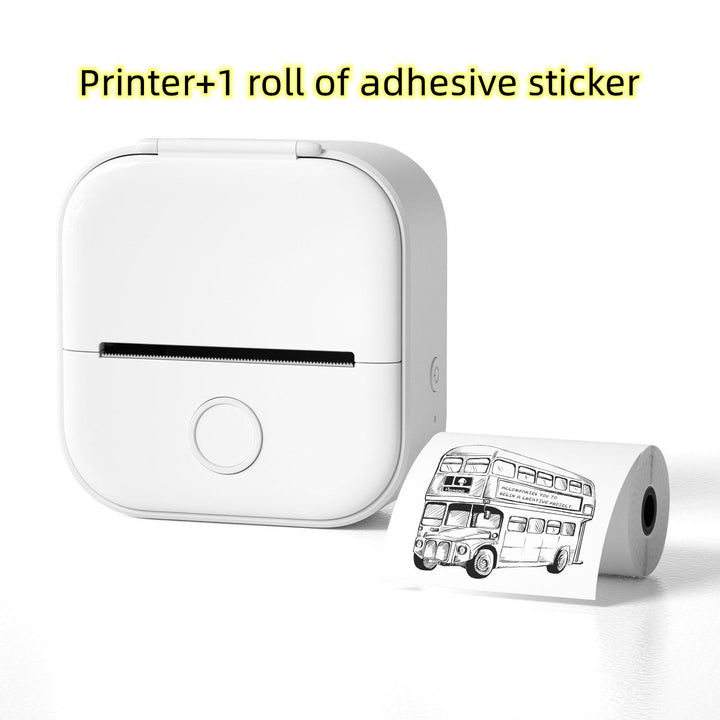 Portable Mini Thermal Label Printer Home Photo Printer Student Wrong Question Printer Bluetooth-compatible Mini Label Printer Price Tag My Store