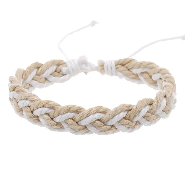 Handwoven Cotton String Bracelet in Artistic Style My Store