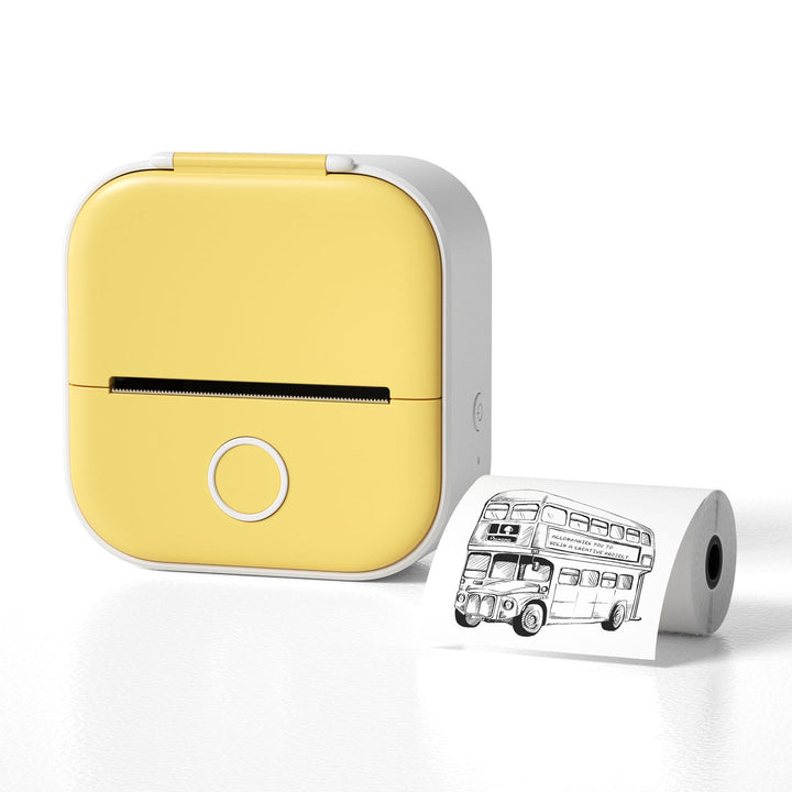 Portable Mini Thermal Label Printer Home Photo Printer Student Wrong Question Printer Bluetooth-compatible Mini Label Printer Price Tag My Store