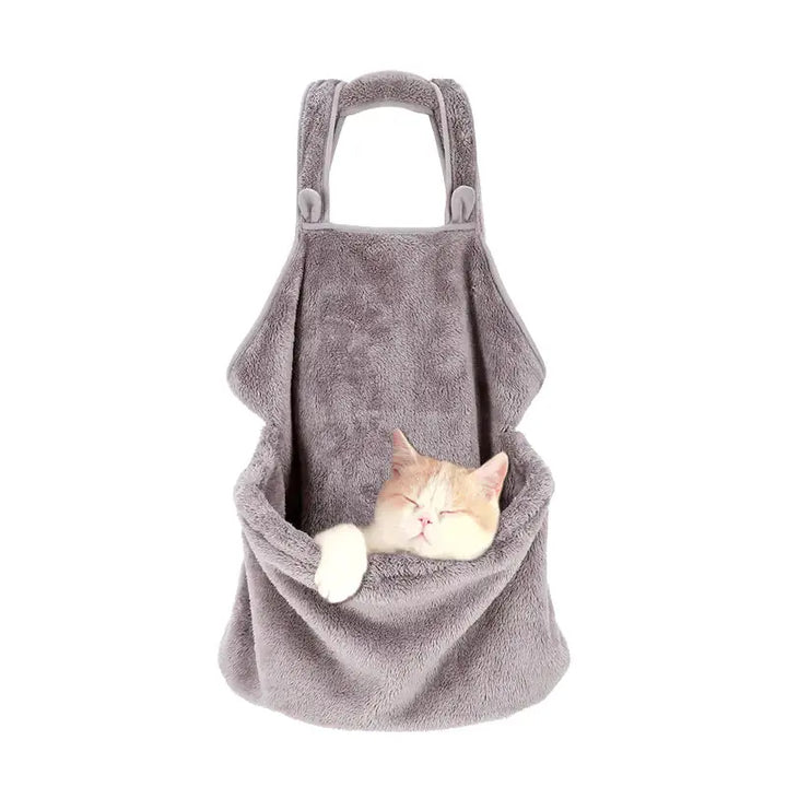 Pet Backpack for Dogs and Cats - Plush Dual Shoulder Bag My Store