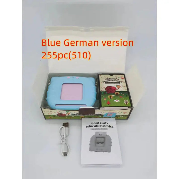 Children's Bilingual Educational Card Learning Machine My Store