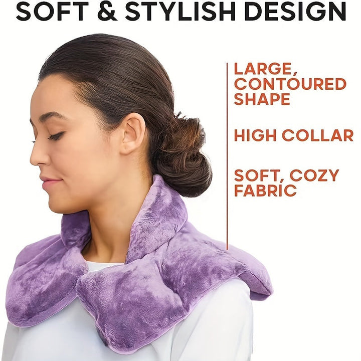 Neck & Shoulder Microwavable Heating Pad Wrap-2
