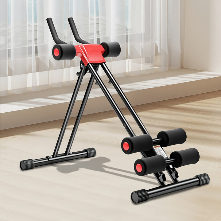Ab Workout Machine Adjustable Foldable Core Trainer-4