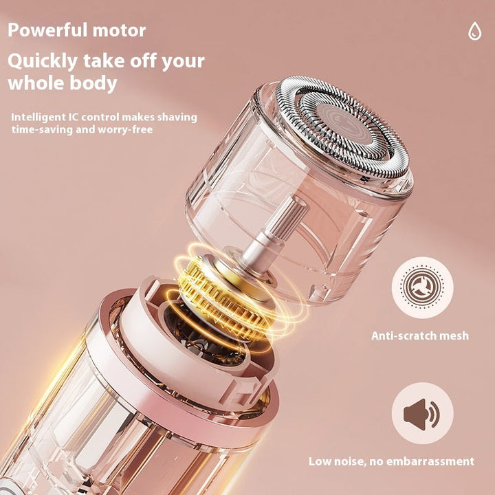 Dual-Head Electric Shaver Painless Women's Epilator Bikini Hair Removal Device Automatic Hair Trimmer Underarm Facial Lips Leg My Store